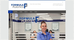 Desktop Screenshot of formulaplastics.com